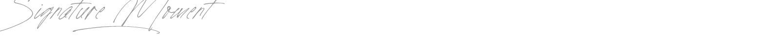 Signature Moment font preview